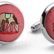 Load image into Gallery viewer, Horse Play: Cufflinks - Coral