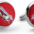 Load image into Gallery viewer, First In Flight: Cufflinks - Red