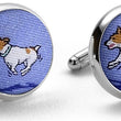 Load image into Gallery viewer, Playing Jacks: Cufflinks - Blue