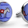 Load image into Gallery viewer, Blue State: Cufflinks - blue