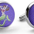 Load image into Gallery viewer, Mermaid: Cufflinks - Violet