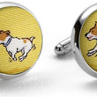 Load image into Gallery viewer, Playing Jacks: Cufflinks - Yellow