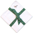 Load image into Gallery viewer, American Made Collared Greens Pocket Squares Brown Made in the USA
