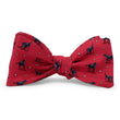 Load image into Gallery viewer, Black Lab Heaven: Bow Tie - Red