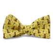 Load image into Gallery viewer, Dogleg on Six: Bow Tie - Yellow/Chocolate