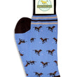 Load image into Gallery viewer, American Made Collared Greens Socks Blue Made in the USA