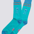Load image into Gallery viewer, Tarpon Time: Socks - Turquoise
