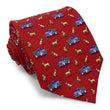 Load image into Gallery viewer, Dogs Love Trucks: Tie - Red