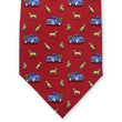Load image into Gallery viewer, Dogs Love Trucks: Tie - Red