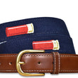 Load image into Gallery viewer, Shell Out: Embroidered Belt - Navy