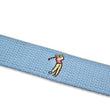 Load image into Gallery viewer, Slice: Embroidered Belt - Light Blue