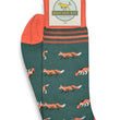 Load image into Gallery viewer, American Made Collared Greens Socks Pink Made in the USA