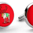 Load image into Gallery viewer, Reindeer Love: Cufflinks - Red