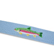Load image into Gallery viewer, Over The Rainbow: Embroidered Belt - Light Blue