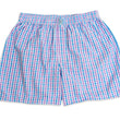 Load image into Gallery viewer, Gingham: Boxers - Blue/Violet (L & XL)