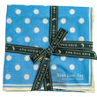 Load image into Gallery viewer, Classic Spots: Cotton Pocket Square - Blue