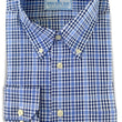 Load image into Gallery viewer, Turpin: Woven Cotton Shirt - Blues