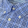 Load image into Gallery viewer, Turpin: Woven Cotton Shirt - Blues
