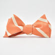 Load image into Gallery viewer, Beau Brummel Stripe: Bow Tie - Orange