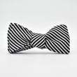 Load image into Gallery viewer, Chapman Stripe: Bow Tie - Black