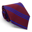 Load image into Gallery viewer, College Collection Stripes: Tie - Marroon/Blue