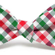 Load image into Gallery viewer, Collegiate Quad: Bow Tie - Red/Green