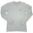 Load image into Gallery viewer, Deep Woods Angler: Long Sleeve T-Shirt - Gray