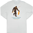 Load image into Gallery viewer, Deep Woods Angler: Long Sleeve T-Shirt - White
