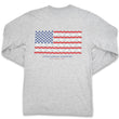 Load image into Gallery viewer, Trout Flag: Long Sleeve T-Shirt - Gray