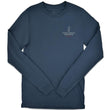 Load image into Gallery viewer, Patriotic Pup: Long Sleeve T-Shirt - Steel Blue
