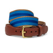 Load image into Gallery viewer, Dockside: Belt - Navy/Light Blue/Tan