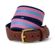 Load image into Gallery viewer, Dockside: Belt - Light Blue/Pink/Navy