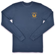 Load image into Gallery viewer, Vintage Sunset: Long Sleeve T-Shirt - Steel Blue