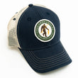 Load image into Gallery viewer, Deep Woods Angler: Badged Trucker Cap - Navy