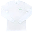 Load image into Gallery viewer, Green Dog: Long Sleeve T-Shirt - White (S)
