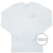 Load image into Gallery viewer, Rainbow Row: Toddler Long Sleeve T-Shirt - White