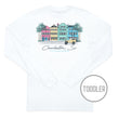 Load image into Gallery viewer, Rainbow Row: Toddler Long Sleeve T-Shirt - White