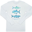 Load image into Gallery viewer, Grand Slam: Long Sleeve T-Shirt - White