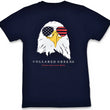 Load image into Gallery viewer, Bald Eagle: Short Sleeve T-Shirt - Navy