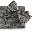 Load image into Gallery viewer, Paisley Formal: Cummerbund Set - Black & White