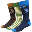 Load image into Gallery viewer, Triple Stripe: Socks - Chocolate/Pink