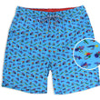 Load image into Gallery viewer, Let It Fly: Swim Trunks - Light Blue
