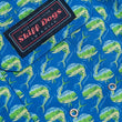Load image into Gallery viewer, Mahi Migration: Swim Trunks - Blue