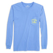 Load image into Gallery viewer, Skiff Dogs Hometown: Pocket Long Sleeve T-Shirt - Azure/Yellow