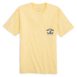 Load image into Gallery viewer, Skiff Dogs Hometown: Pocket Short Sleeve T-Shirt - Yellow/Blue