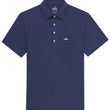 Load image into Gallery viewer, Skiff Dogs: Upcycled Surf Polo - Deep Blue
