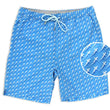 Load image into Gallery viewer, Reef Shark Rally: Swim Trunks - Light Blue