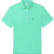 Load image into Gallery viewer, Palmetto Moon: Upcycled Surf Polo - Seaglass