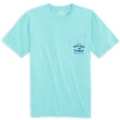 Load image into Gallery viewer, Summer Catch: Pocket Short Sleeve T-Shirt - Aqua