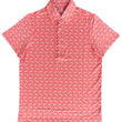 Load image into Gallery viewer, Drunken Crab: Upcycled Club Polo - Coral